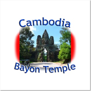 Bayon Temple in Angkor Wat Posters and Art